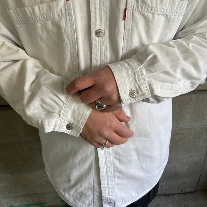 90年代 Levi's リーバイス ヒッコリーストライプ ブリーチ 脱色