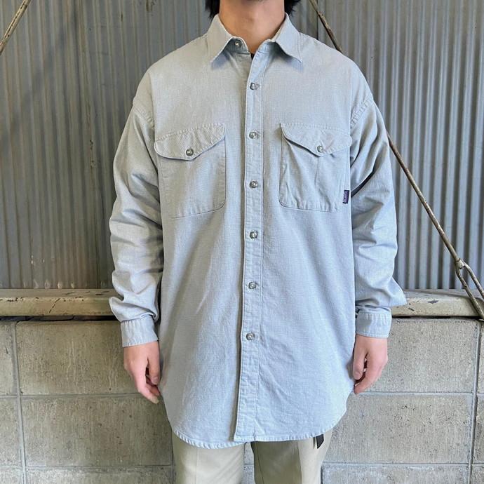 00年代 patagonia パタゴニア オーガニックコットン チェックシャツ 