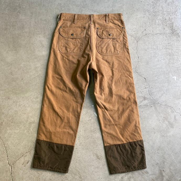 80〜90年代 USA製 Carhartt カーハート ダブルニー ダック地ワークパンツ ペインターパンツ メンズW36