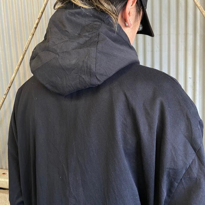 入荷中 ヴィンテージ スカーフモチーフ アノラックパーカー ブラック