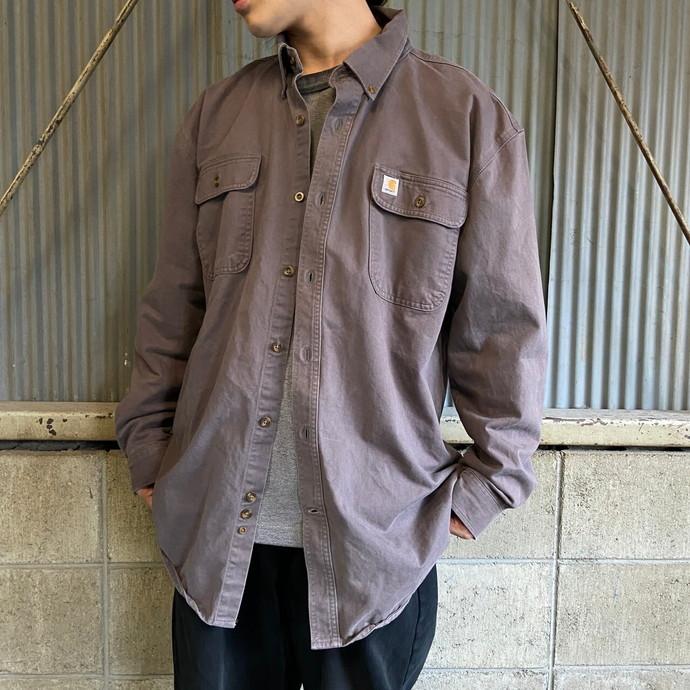 Carhartt カーハート コットンツイル ワークシャツ メンズXL 