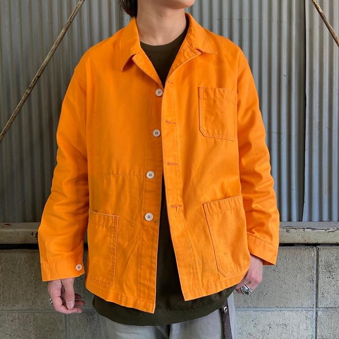 70〜80年代 VETRA オレンジ コットンツイル フレンチワークジャケット