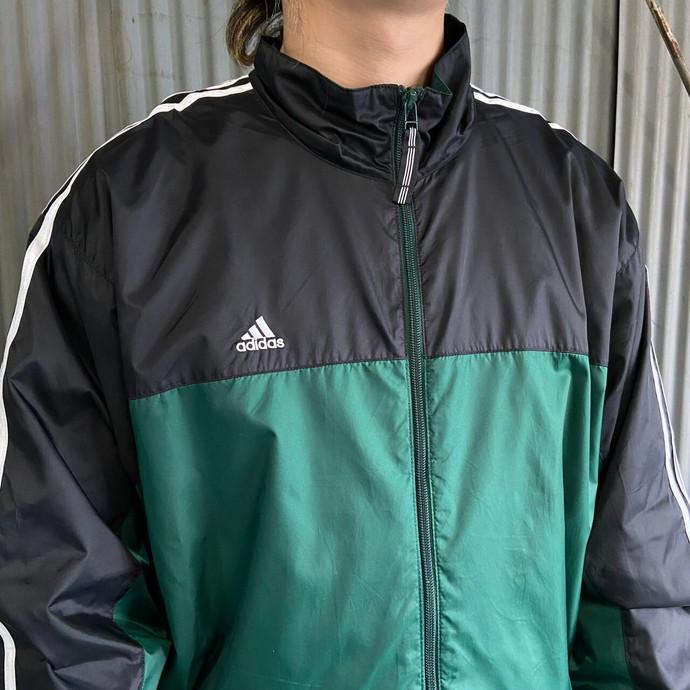 00年代 adidas アディダス ワンポイントロゴ 刺繍 サイドライン