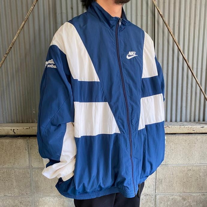 ビッグサイズ 90年代 USA製 銀タグ NIKE ナイキ PENNSTATE FOOTBALL チームロゴ 刺繍 ナイロンジャケット  メンズ2XL相当 :c230311110:cave 古着屋 - 通販 - Yahoo!ショッピング