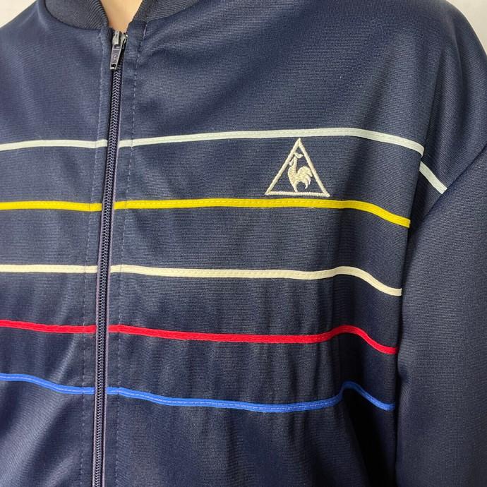 70〜80年代 フランス製 le coq sportif ジャージ トラックジャケット メンズM相当｜caveused｜04