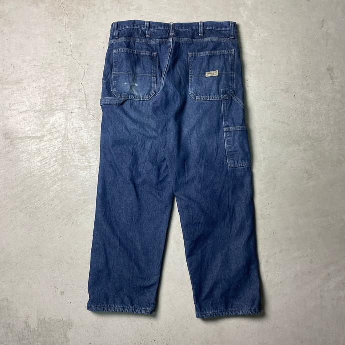 Wrangler ラングラー デニムペインターパンツ フリースライナー メンズW34｜caveused｜07