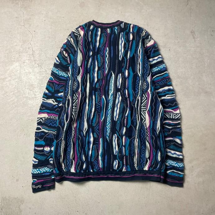 90年代 オーストラリア製 COOGI クージー 3Dニット セーター メンズ4XL  