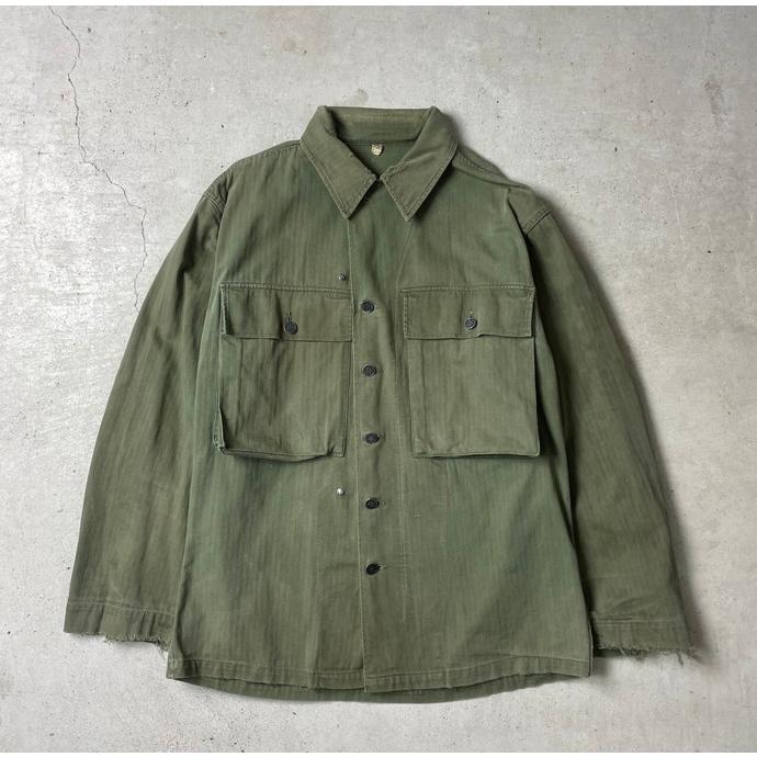 40年代 U.S.ARMY 米軍実品 M-43 HBT ミリタリー ユーティリティー 
