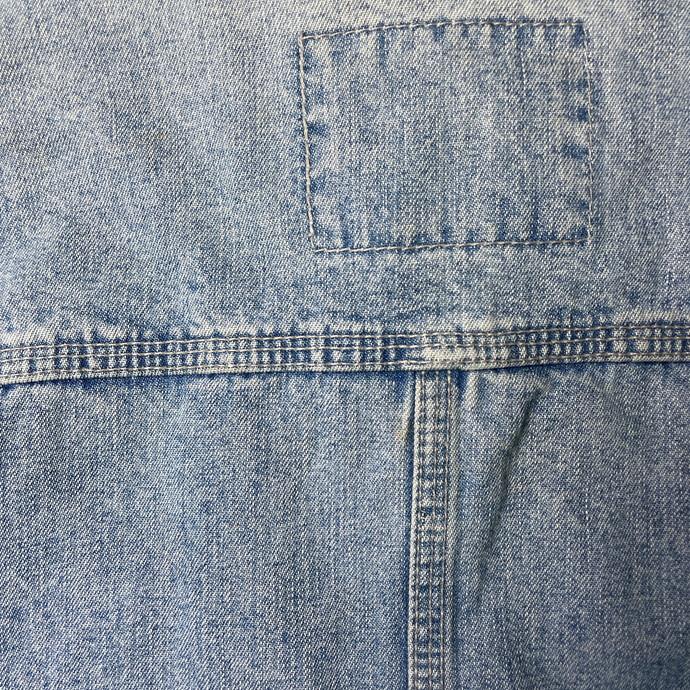 90年代 チュニジア製  Levi's リーバイス 70665 デニムカバーオール ブデニムジャケット メンズ2XL相当｜caveused｜09