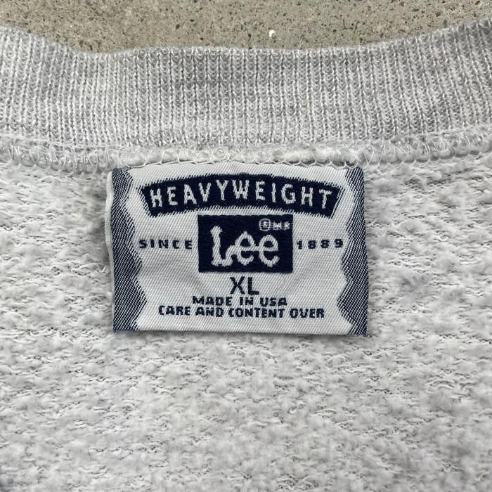 90年代 USA製 Lee リー スウェットシャツ ベースボールプリント メンズXL｜caveused｜06