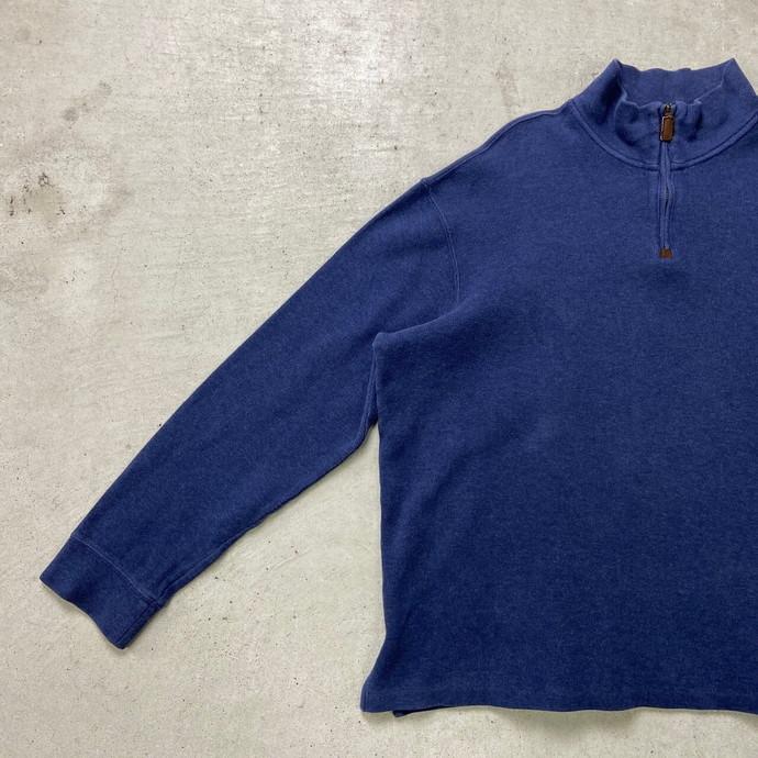 90年代 Polo by Ralph Lauren ポロバイラルフローレン ハーフジップニットセーター メンズXL｜caveused｜03