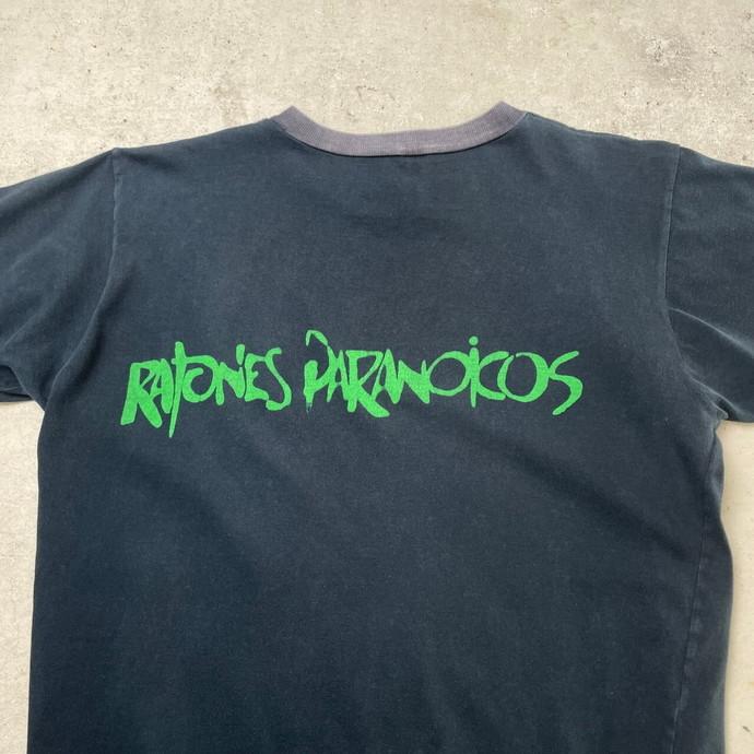 90年代 Ratones Paranoicos バンドTシャツ バンT ショート丈 メンズ レディース｜caveused｜09