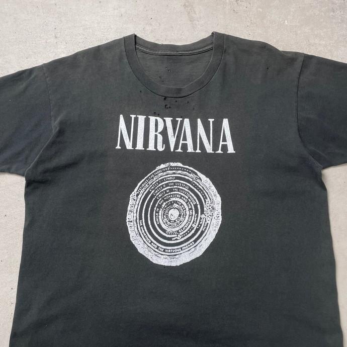 NIRVANA Vestibule  ニルヴァーナ サークル バンドTシャツ バンT メンズXL-2XL相当｜caveused｜02