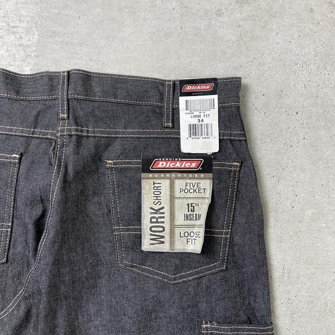 DEADSTOCK NOS Dickies ディッキーズ デニムショートパンツ メンズW34｜caveused｜07