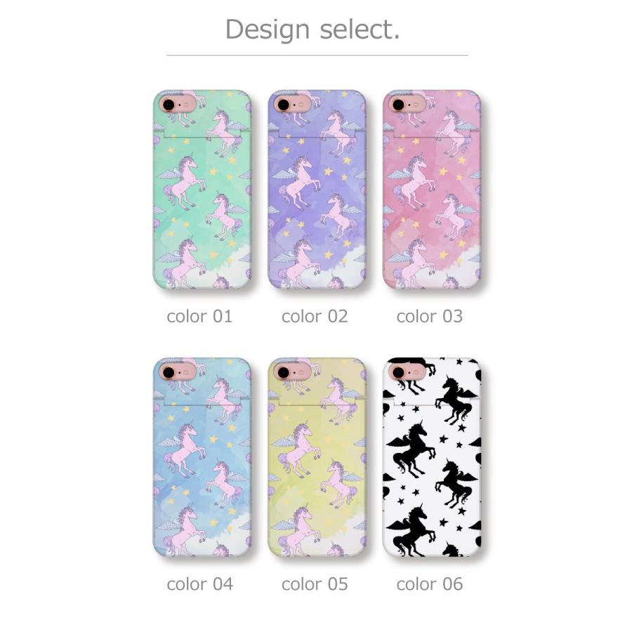 スマホケース Iphone Se2 Iphonese 第2世代 ケース Iphone11 プロ Iphone 8 ケース カード ミラー 鏡 ハードケース ゆめかわいい ユニコーン パステル 送料無料 Acfsm 05 スマホケースの専門店 Cow 通販 Yahoo ショッピング
