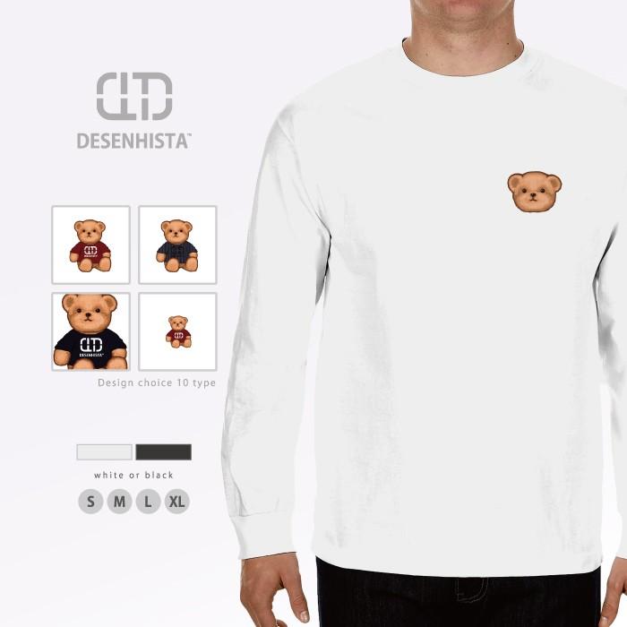 ビッグシルエット ロングtシャツ Desenhista ユニセックス メンズ 長袖 ゆったり アメリカ規格 スポーツ テディベア くま クマ 熊 ぬいぐるみ かわいい Ap Appt As1304 Z36 スマホケースの専門店 Cow 通販 Yahoo ショッピング