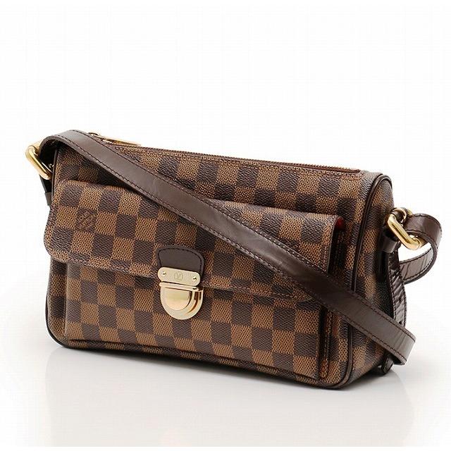 LOUIS VUITTON ラヴェッロGM ダミエエベヌ ショルダーバッグ ✨日本
