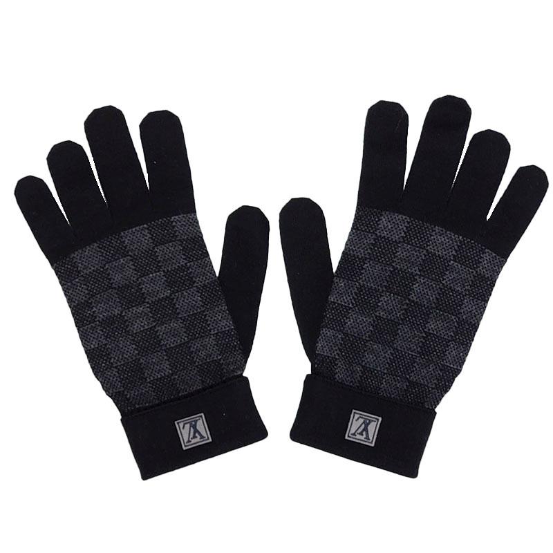 Louis Vuitton Petit damier gloves nm (GUANTI PETIT DAMIER NM, M70008)