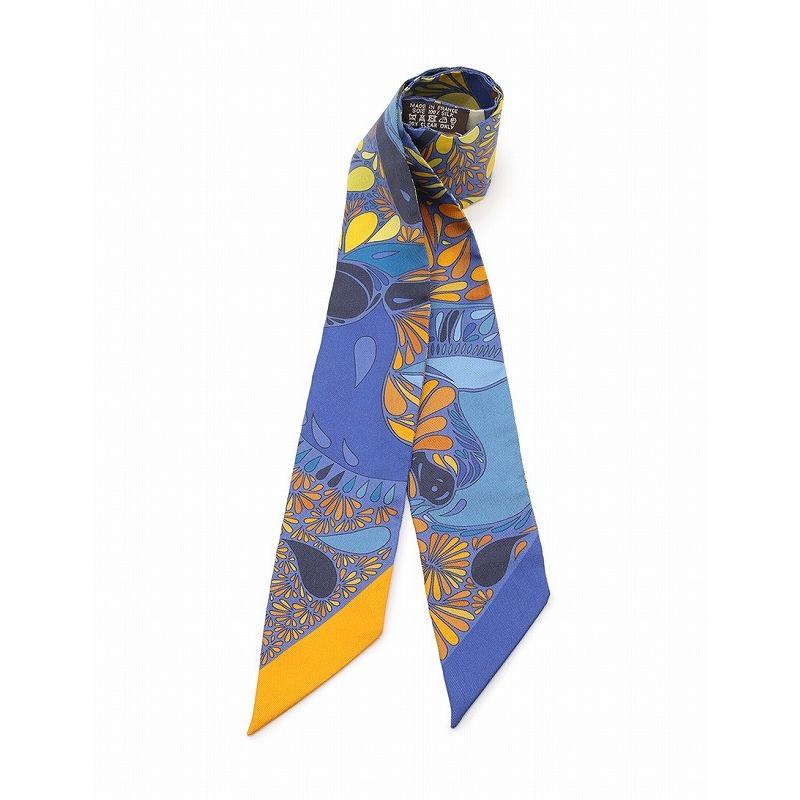 お取り寄せ 春夏 16 メキシコの花 Mexique Du Pleurs Mille スカーフ シルク ツイリー エルメス Hermes 財布 帽子 ファッション小物