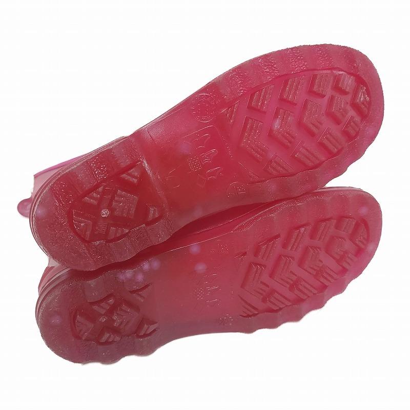 CHANEL シャネル レインブーツ バックジップ CoCoマーク ピンク ロング CHANEL シャネル レインブーツ バックジップ CoCoマーク ピンク ロング