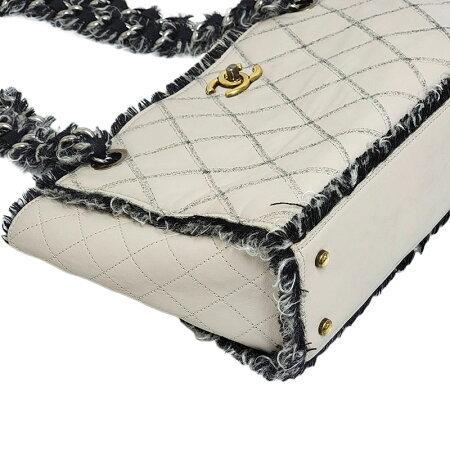 Chanel シャネル トートバッグ ワイルドステッチ ココマーク ターンロック チェーン フラップ トート Cawcaw カウカウ 通販 Yahoo ショッピング