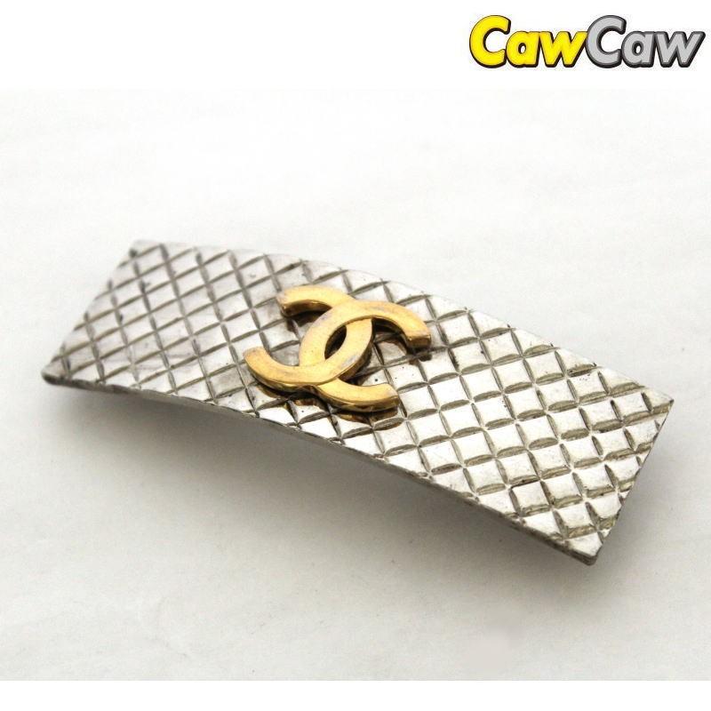 プレゼントを選ぼう マトラッセ柄 ココマーク バレッタ Chanel シャネル 髪留め バレッタ シャネル ヘアアクセサリー Affaires Sociales Gouv Cg