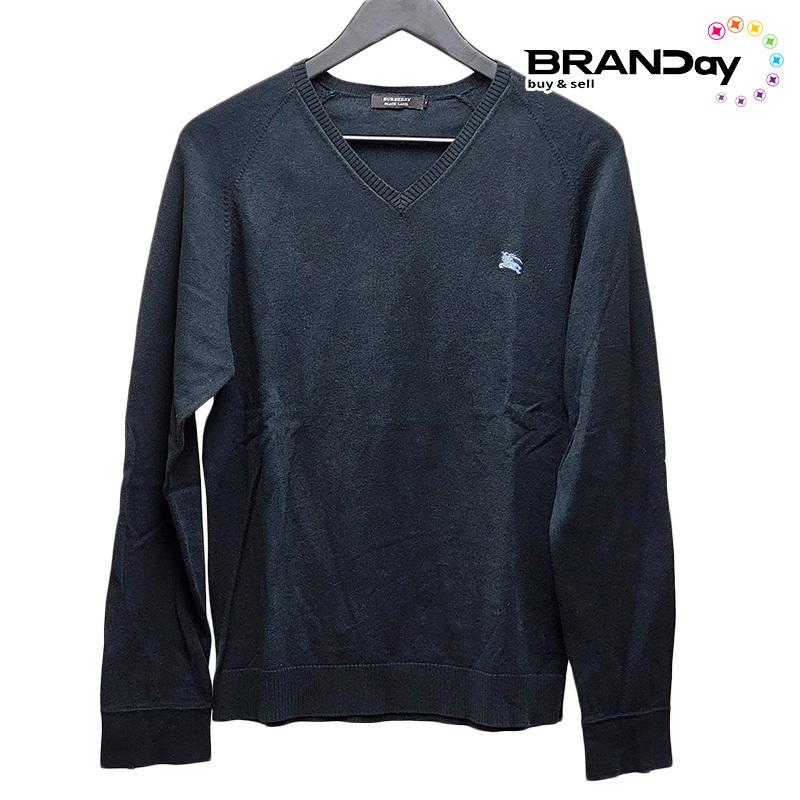 BURBERRY バーバリー Vネック ニット セーター ブラックレーベル BLACK