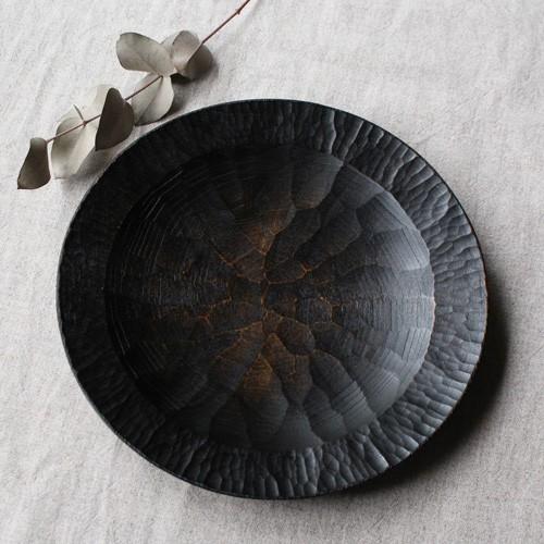 天然木製　朱漆　漆　皿　10枚セット販売　漆器 miyoshi-ya_wa-311