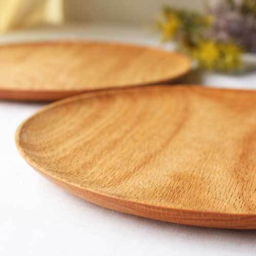 値下げしました　パン皿　22cm 木製プレート　2枚セット 値下げしました パン皿 22cm 木製プレート 2枚セット 楽天市場