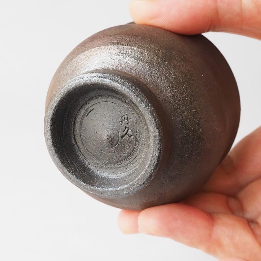 ♦ぐい呑み 各種作家物 酒器 備前焼 丹波焼 信楽焼 コレクション 骨董品 焼締 ぐい呑み お猪口 丹波焼 丹久窯 かっこいい 酒器 陶器 : さいえ