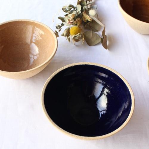 サラダボウル 小丼 15cm カラフル内釉 河原崎優子 中鉢 信楽焼 ボウル |  | 07