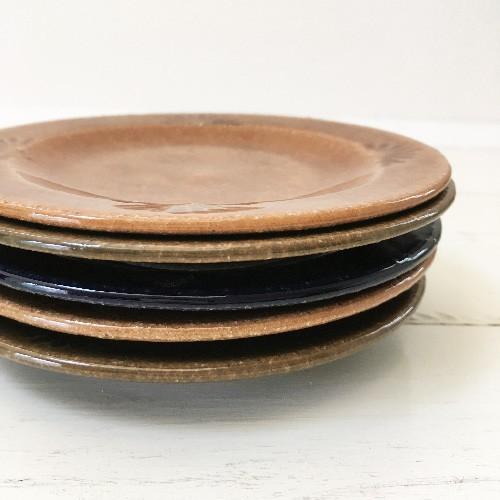 花紋丸皿 14cm 小皿 取り皿 銘々皿 河原崎優子 信楽焼 食器 和食器 おしゃれ |  | 04