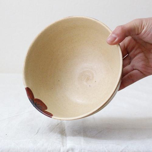 大梅 うどん鉢 小丼 大鉢 小さめ丼 廣川みのり 絵付け 陶器 和食器