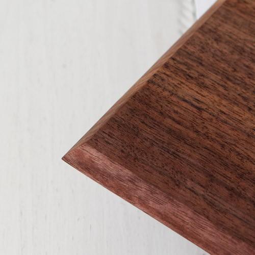 【専用】ウォルナットくるみの木 オイル仕上げプレート 2枚セット 木製プレート 長方形 角型 オイル仕上げ 甲斐幸太郎