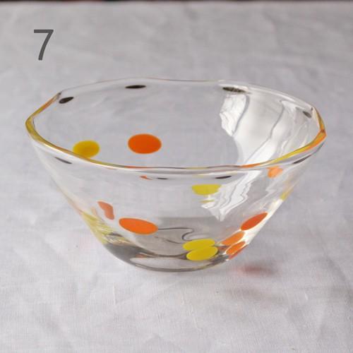 カラフルかき氷鉢 小鉢 12cm ガラスボウル tonari 吹きガラス 手作り kakigoori bowl |  | 07