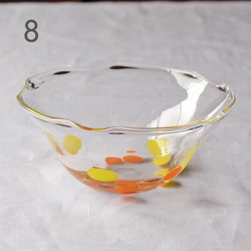 カラフルかき氷鉢 小鉢 12cm ガラスボウル tonari 吹きガラス 手作り kakigoori bowl |  | 08