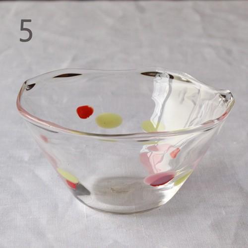 カラフルかき氷鉢 小鉢 12cm ガラスボウル tonari 吹きガラス 手作り kakigoori bowl |  | 05