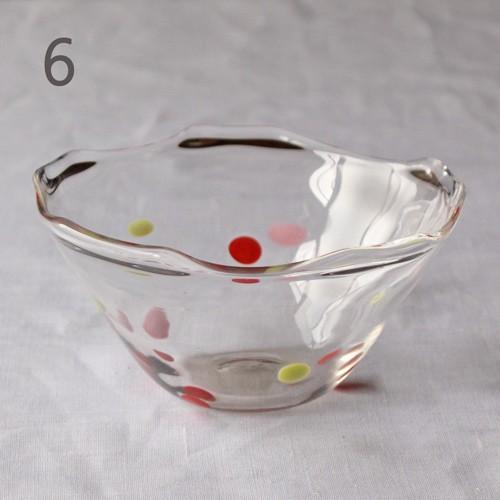 カラフルかき氷鉢 小鉢 12cm ガラスボウル tonari 吹きガラス 手作り kakigoori bowl |  | 06