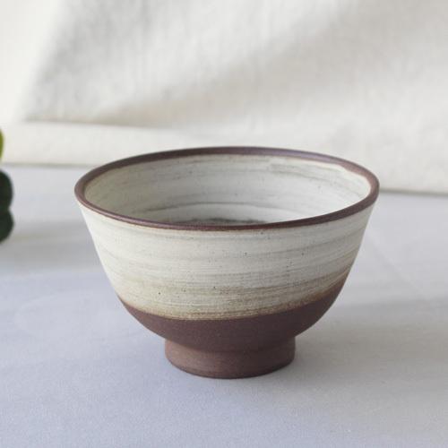 入手困難☆ジェフ・シャピロ【師：伊勢崎淳】焼き締め茶碗☆個展作