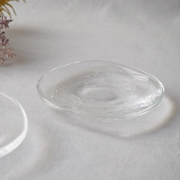 上越クリスタル オレンジマーブルガラス皿 直径約41cm 丸水盤　希少！ 上越クリスタル オレンジマーブルガラス皿 直径約41cm 丸水盤 希少！