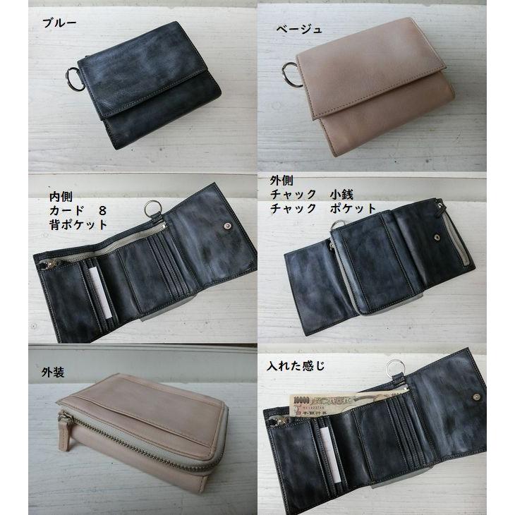 新品・新作　REAL MINDノーベン牛革製品染め・後塗り染め財布 REAL MIND（リアルマインド）ノーベン 牛革製品染め・後塗り染め加工