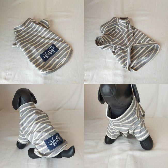 オンラインストア限定・犬服オリジナル・【Vintage】デニムワッペン