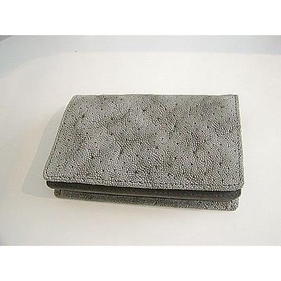 珍しい象革 希少な素材です 名刺入れ 象革 革小物 レザー エレファント 3003 Cielo Blu Online Store 通販 Yahoo ショッピング