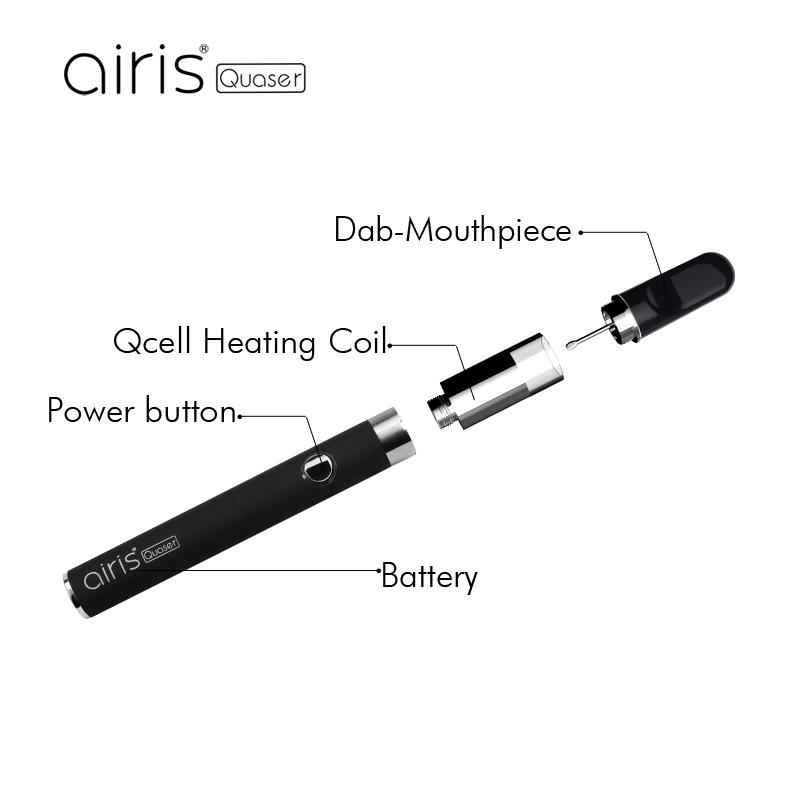 ヴェポライザー Airistech airis Quaser クエーサー ワックス用