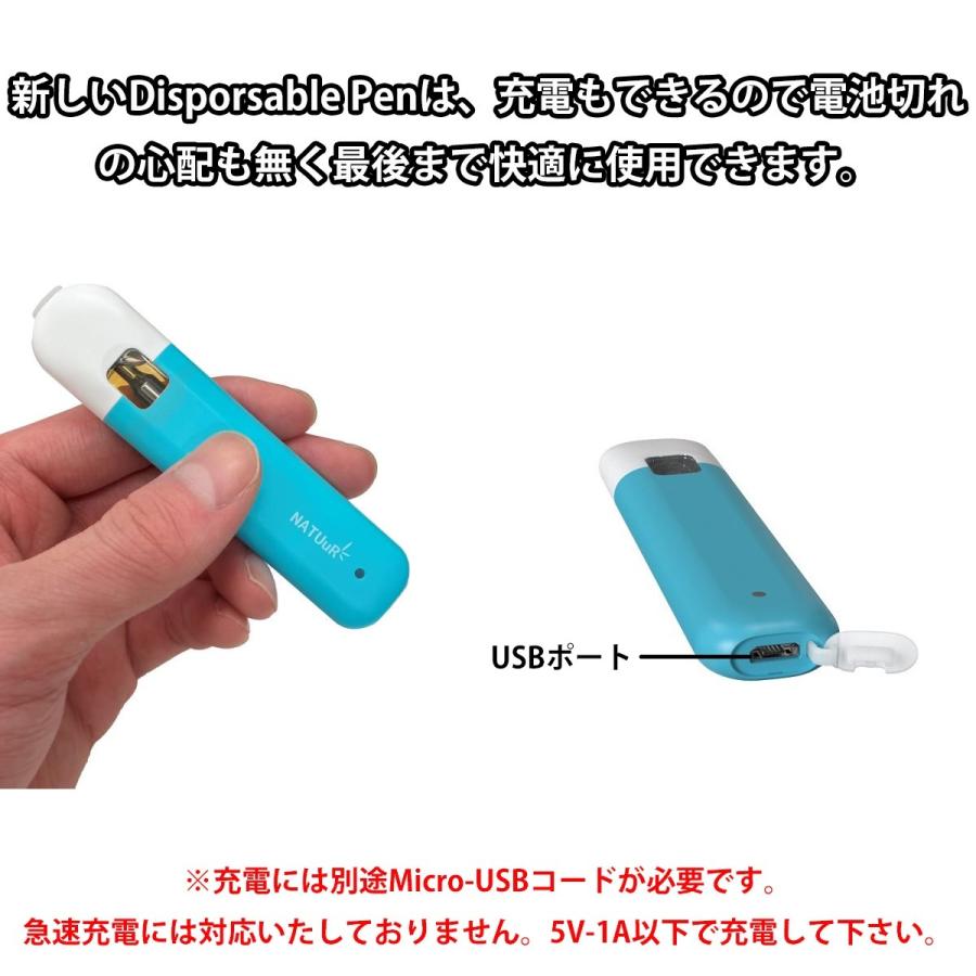 CBD ペン NATUuR ナチュール リキッド 高濃度 テルペン 20% 2本セット