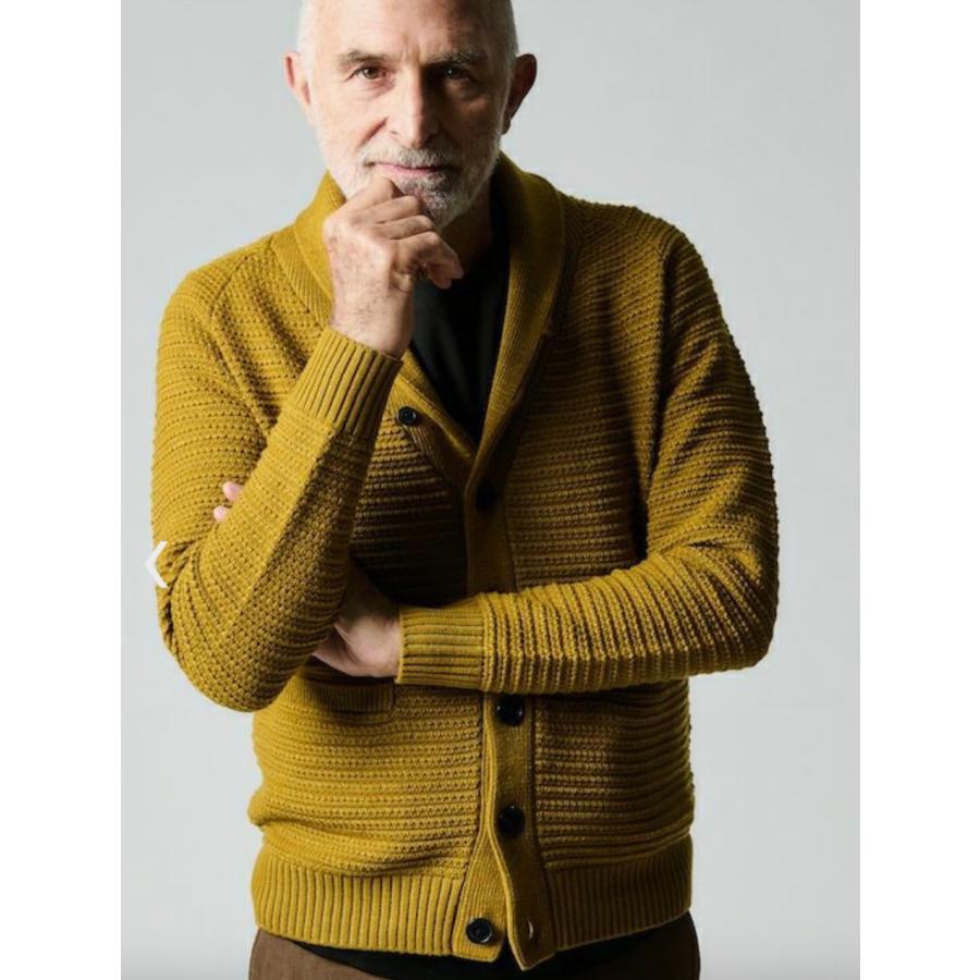 1piu1uguale3 ウノピゥウノウグァーレトレ RAGLAN SHAWL CARDIGAN 