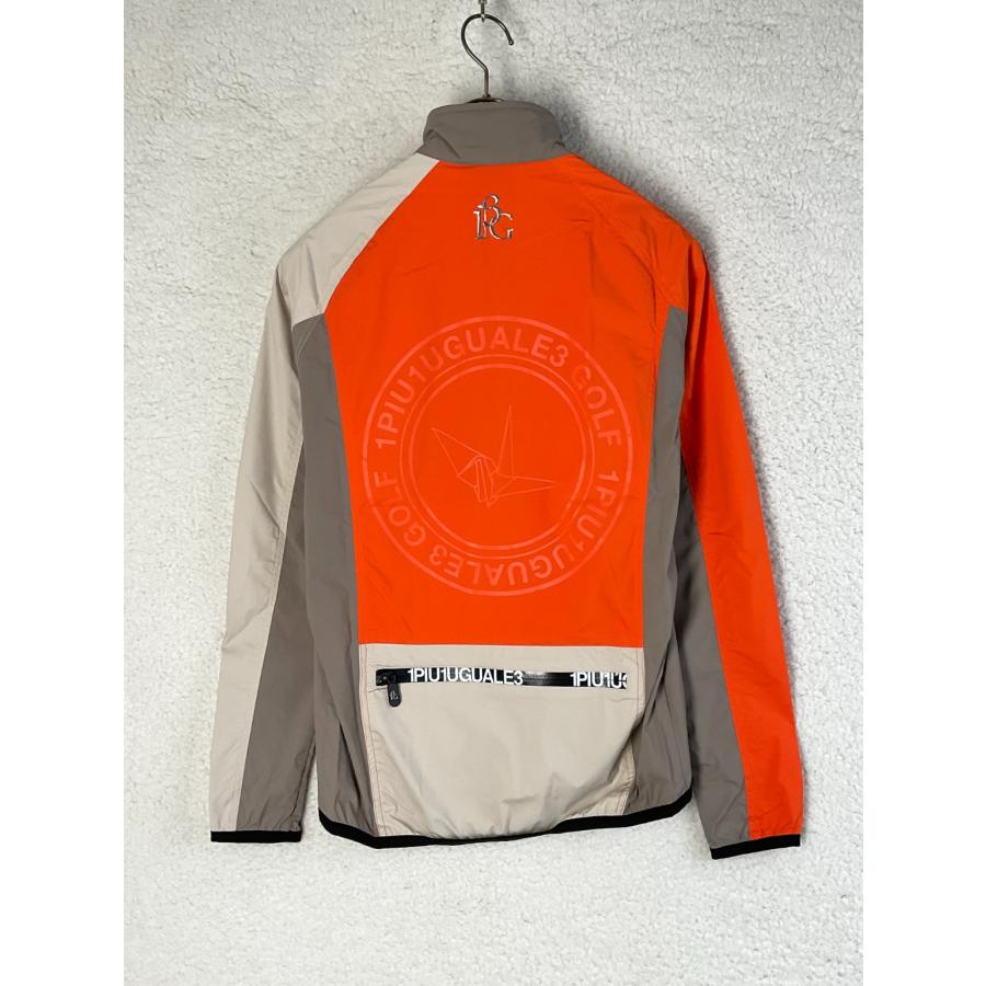 【未使用】1PIU1UGUALE3 GOLF ウィンドブレーカー サイズ5 1PIU1UGUALE3 GOLF×戸賀敬城 RAGLAN CRAZY WIND BREAKER ラグラン