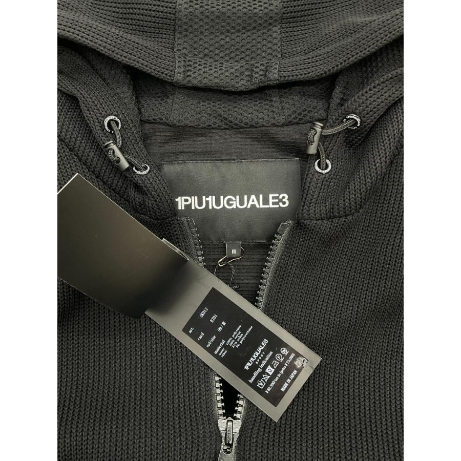 1piu1uguale3 SPORT SPORT KNIT ZIP UP PARKA ニットジップアップ 