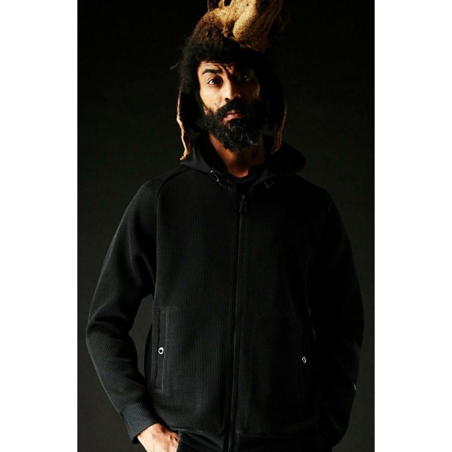 1piu1uguale3 SPORT SPORT KNIT ZIP UP PARKA ニットジップアップ 