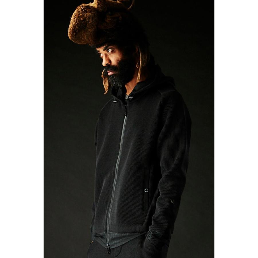1piu1uguale3 SPORT SPORT KNIT ZIP UP PARKA ニットジップアップ 